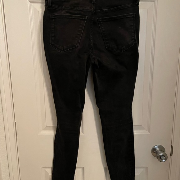 Black Ripped Jeans - Picture 2 of 3